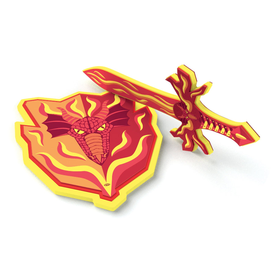 Epée de feu Papo en MOUSSE EVA, Adaptée aux enfants, jouet éducatif idéal pour enfants