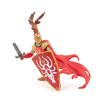 Maître des armes cimier cerf Papo en PVC, Collection Médiéval, jouet éducatif idéal pour enfants et collectionneurs