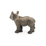 Figurine Bébé rhinocéros Papo en PVC, thème savane, Collection Animaux sauvages, jouet éducatif idéal pour enfants et collectionneurs