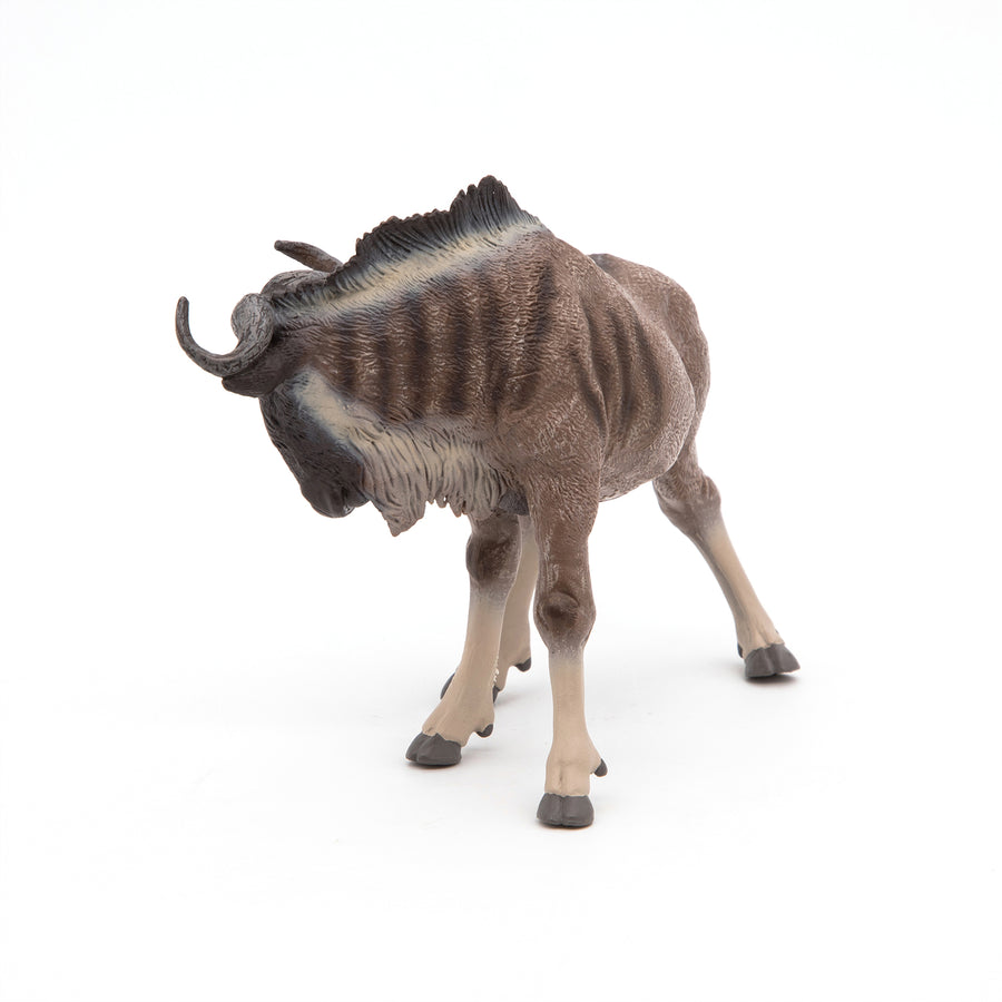Figurine Gnou Papo en PVC, thème savane, Collection Animaux sauvages, jouet éducatif idéal pour enfants et collectionneurs