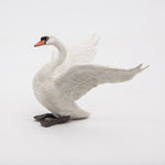 Figurine Cygne blanc Papo en PVC, thème oiseaux, Collection Animaux sauvages, jouet éducatif idéal pour enfants et collectionneurs
