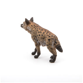 Figurine Hyène Papo en PVC, thème savane, Collection Animaux sauvages, jouet éducatif idéal pour enfants et collectionneurs