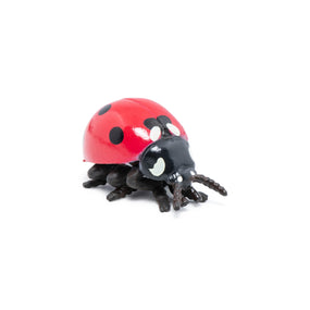 Figurine Coccinelle Papo en PVC, thème insectes, Collection Animaux des jardins, jouet éducatif idéal pour enfants et collectionneurs
