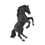 Cheval cabré noir Papo en PVC, Collection chevaux, jouet éducatif idéal pour enfants et collectionneurs