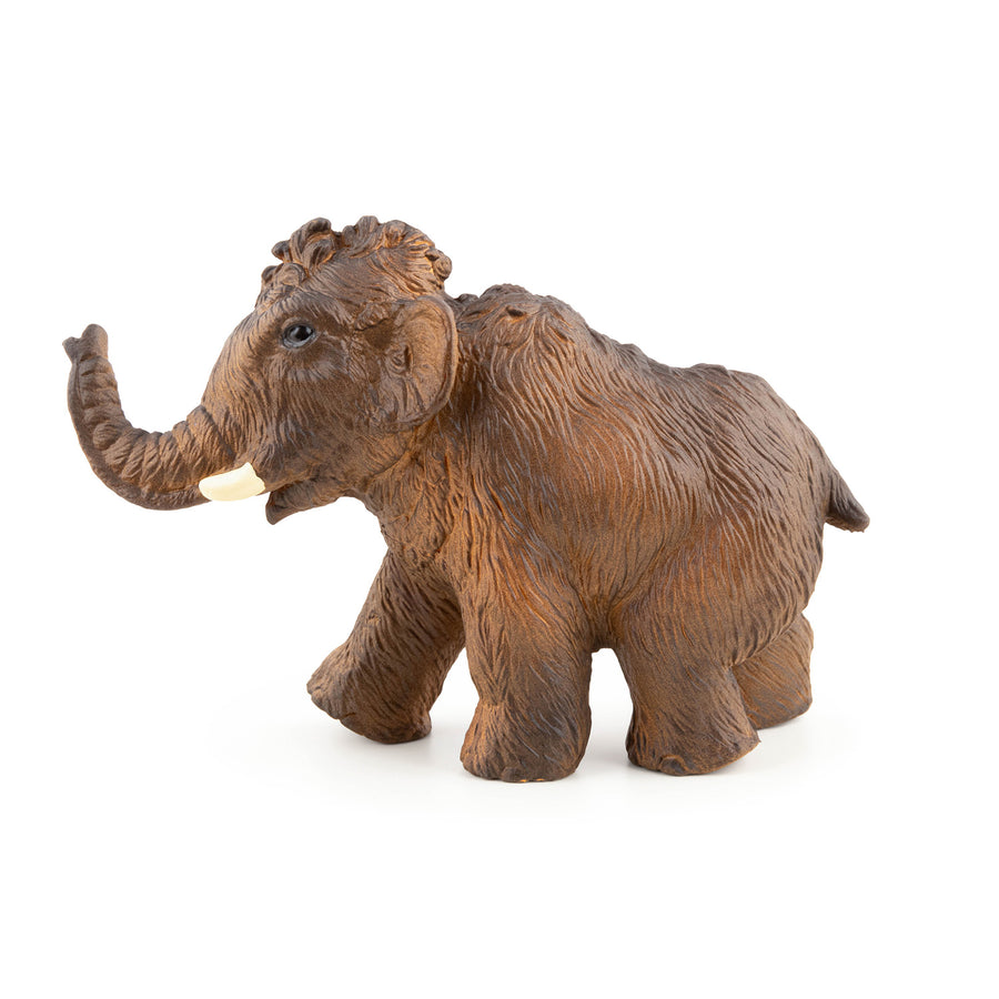 Figurine Jeune mammouth Papo en PVC, thème préhistorique, Collection Dinosaures, jouet éducatif idéal pour enfants et collectionneurs