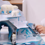 Figurine Manchot empereur Papo en PVC, Collection animaux marins, jouet éducatif idéal pour enfants et collectionneurs